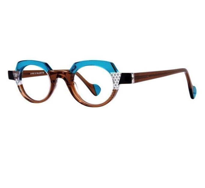 New Authentic Anne & Valentin Eyeglasses KOMPO 1554 Made in Japan Frame
