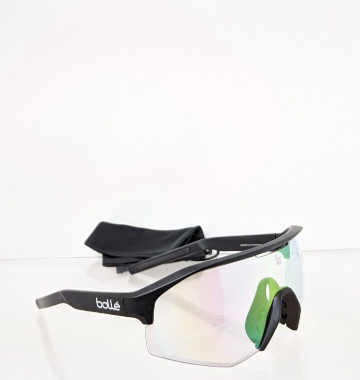 Brand New Authentic Bolle Sunglasses Lightshifter Matte Black Frame
