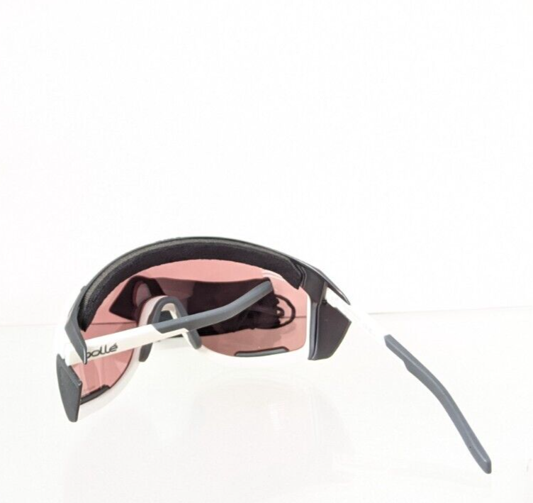 Brand New Authentic Bolle Sunglasses CHRONOSHIELD Matte White Grey Frame