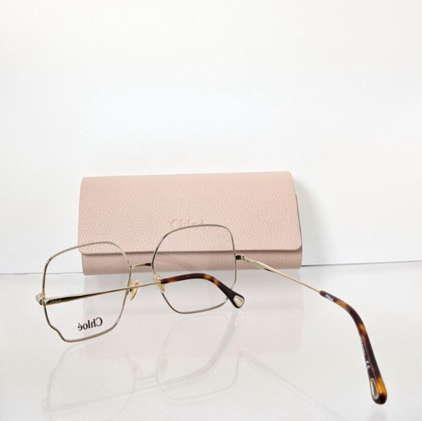 Brand New Authentic Chloe Eyeglasses CE 0096 004 57mm Tortoise Gold 0096O Frame