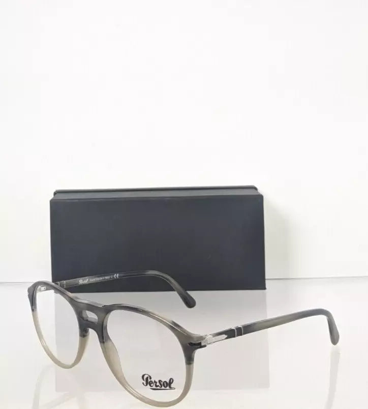 Brand New Authentic Persol Eyeglasses 3202-V 1065 Grey 3202 53mm Frame