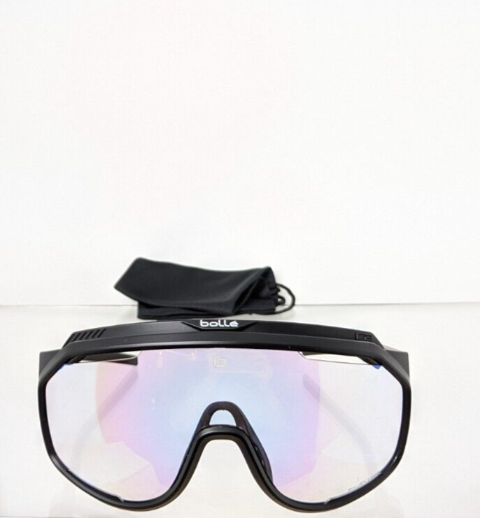 Brand New Authentic Bolle Sunglasses CHRONOSHIELD Black Matte Frame