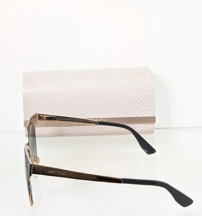 Brand New Authentic Jimmy Choo Sunglasses ORA/S 1KK9O Black Gold Frame ORA