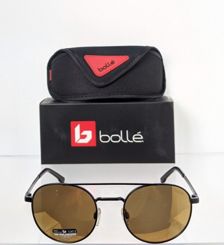 Brand New Authentic Bolle Sunglasses Ova 12591 OB Black Frame
