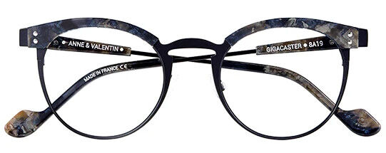 New Authentic Anne & Valentin Eyeglasses Gigacaster 8A19 Made in Japan Frame