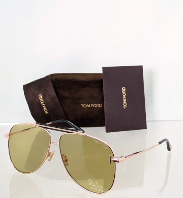New Authentic Tom Ford Sunglasses TF 1018 28N Brady 60mm FT 1018 Frame