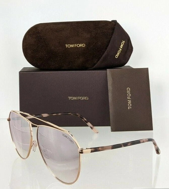 Brand New Authentic Tom Ford Sunglasses Stan FT TF681 28Z Frame TF 0681