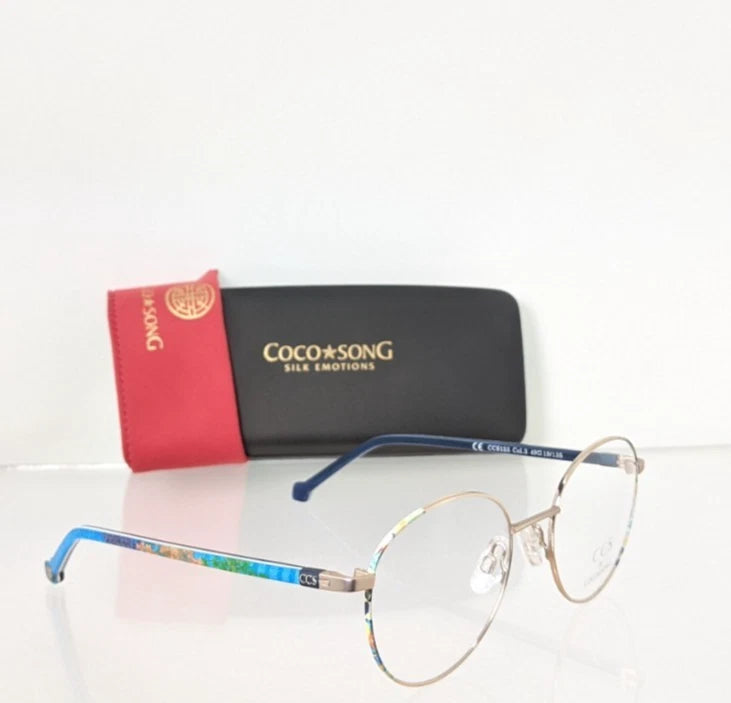 New Authentic CCS by COCO SONG Eyeglasses CCS 153 Col. 3 49mm