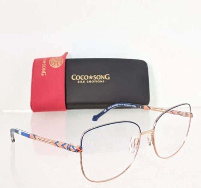 New Authentic COCO SONG Eyeglasses Pink Monkey Col. 3 56mm CV225