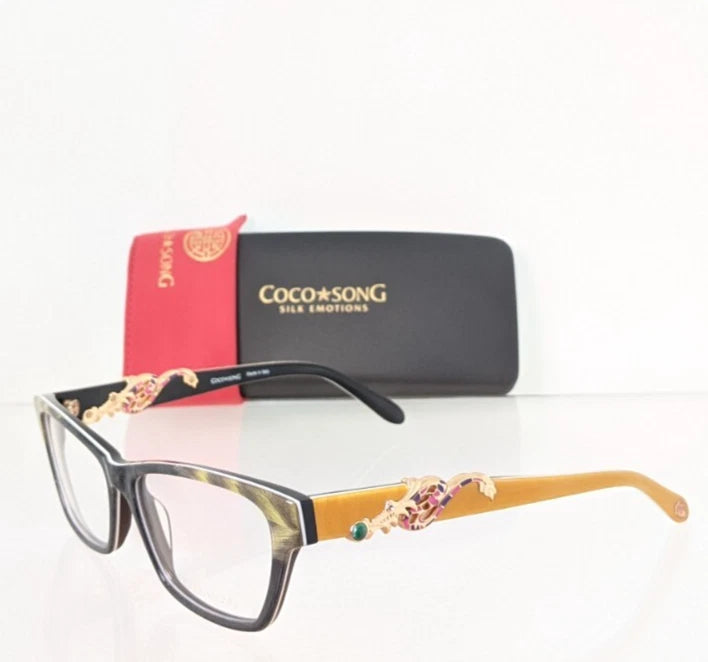 New Authentic COCO SONG Eyeglasses Meld Gold Col. 1 53mm CV113