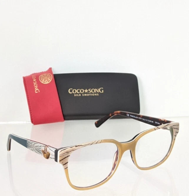 New Authentic COCO SONG Eyeglasses Porcelain City Col. 2 51mm CV154