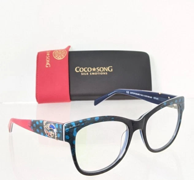 New Authentic COCO SONG Eyeglasses Love Please Col. 1 51mm CV167