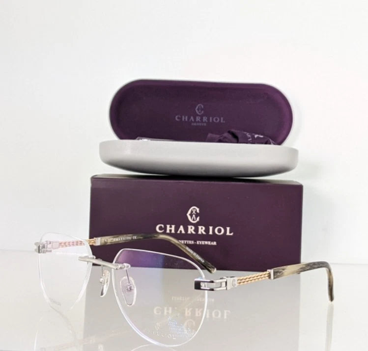 Brand New Authentic Charriol Eyeglasses PC 75095 C02 56mm Frame PC75095