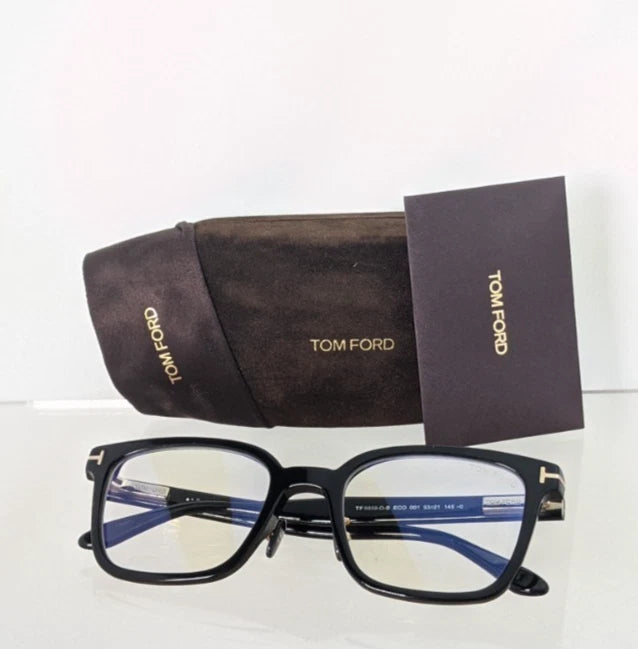 Brand New Authentic Tom Ford TF 5859 Eyeglasses 001 Frame FT 5859-D-B 53mm