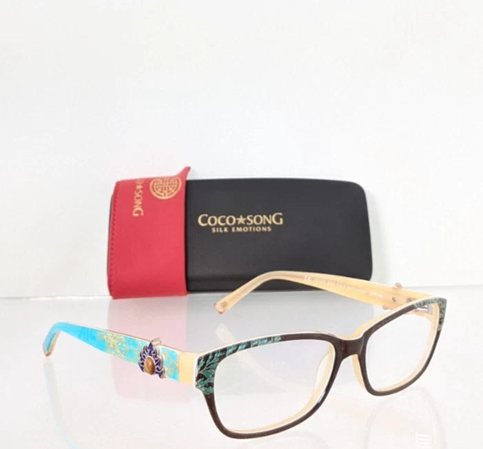 New Authentic COCO SONG Eyeglasses Crazy Red Col. 3 52mm CV109