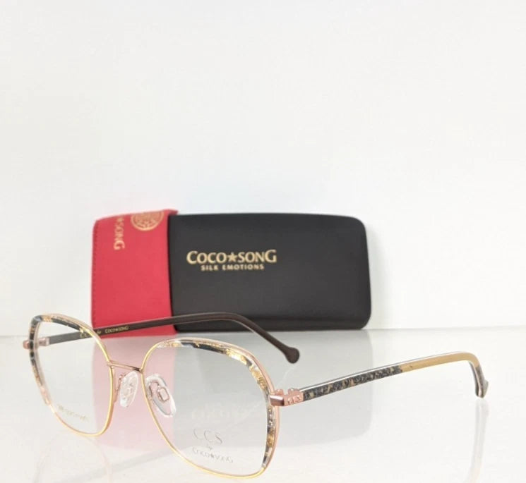 New Authentic CCS by COCO SONG Eyeglasses CCS 172 Col. 1 52mm