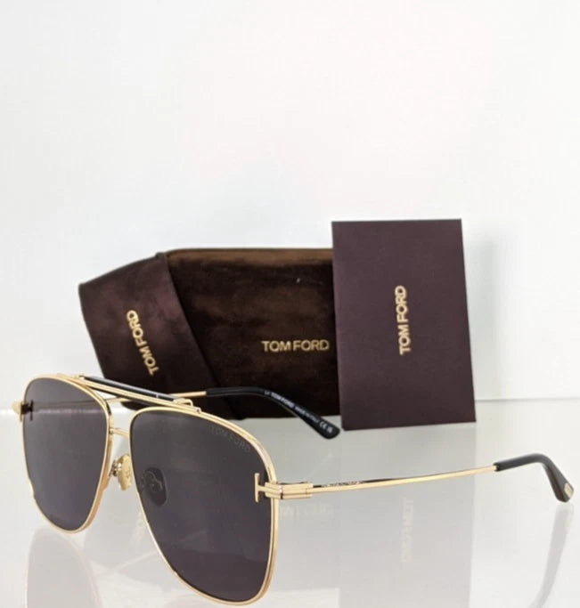 New Authentic Tom Ford Sunglasses TF 1017 28A Jaden 60mm FT 1017 Frame