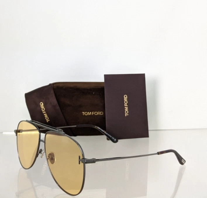 New Authentic Tom Ford Sunglasses TF 1018 08E Brady 60mm FT 1018 Frame