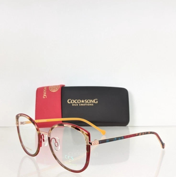 New Authentic CCS by COCO SONG Eyeglasses CCS 171 Col. 1 52mm