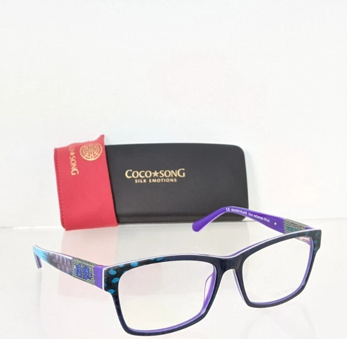 New Authentic COCO SONG Eyeglasses Known Place Col. 1 54mm CV141