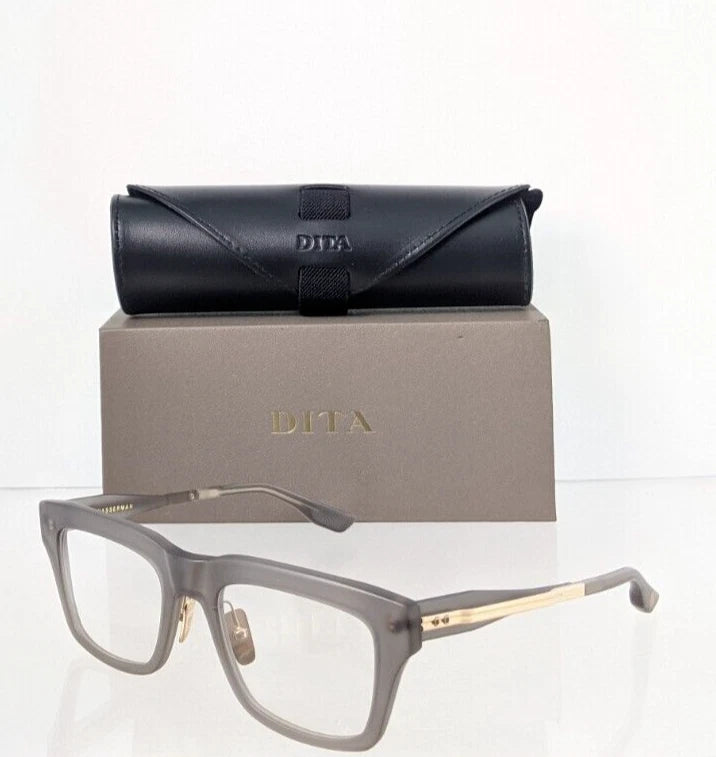 Brand New Authentic Dita Eyeglasses WASSERMAN DTX-700 A 03AF GRY GLD 52mm Frame