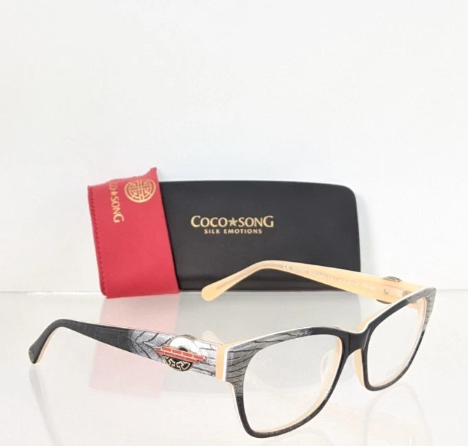 New Authentic COCO SONG Eyeglasses Sunset Horizon Col. 1 52mm CV160