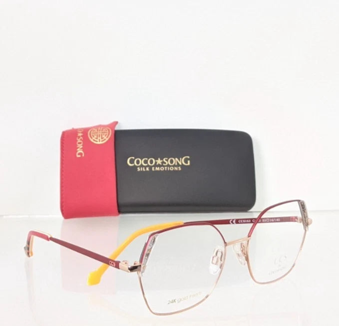 New Authentic CCS by COCO SONG Eyeglasses CCS 163 Col. 3 53mm