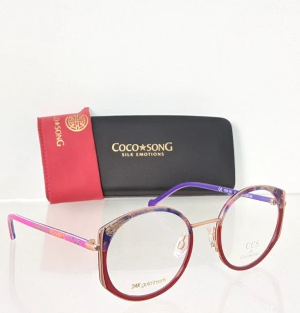 New Authentic CCS by COCO SONG Eyeglasses CCS 152 Col. 1 51mm