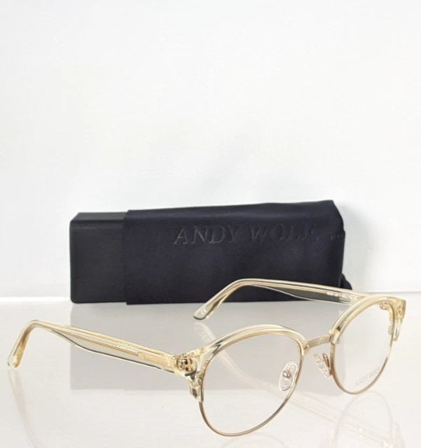 New Authentic Andy Wolf Eyeglasses 4543 Col. C Hand Made Austria 48mm Frame