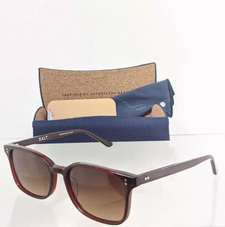 New Authentic Salt Sunglasses Livingston 53 Polarized RDWD 53mm Frame