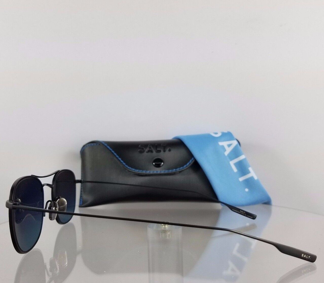 Brand New Authentic SALT Sunglasses Hendricks BS Black Polarized Frame