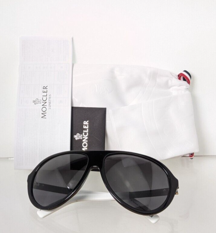 Brand New Authentic Moncler Sunglasses MONCLER ML 0289 01A Roque Frame