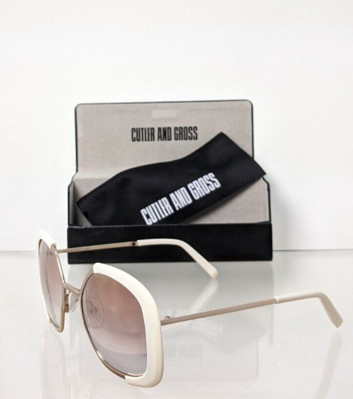 Brand New Authentic CUTLER AND GROSS OF LONDON Sunglasses 1227 C: IVR 56mm Frame