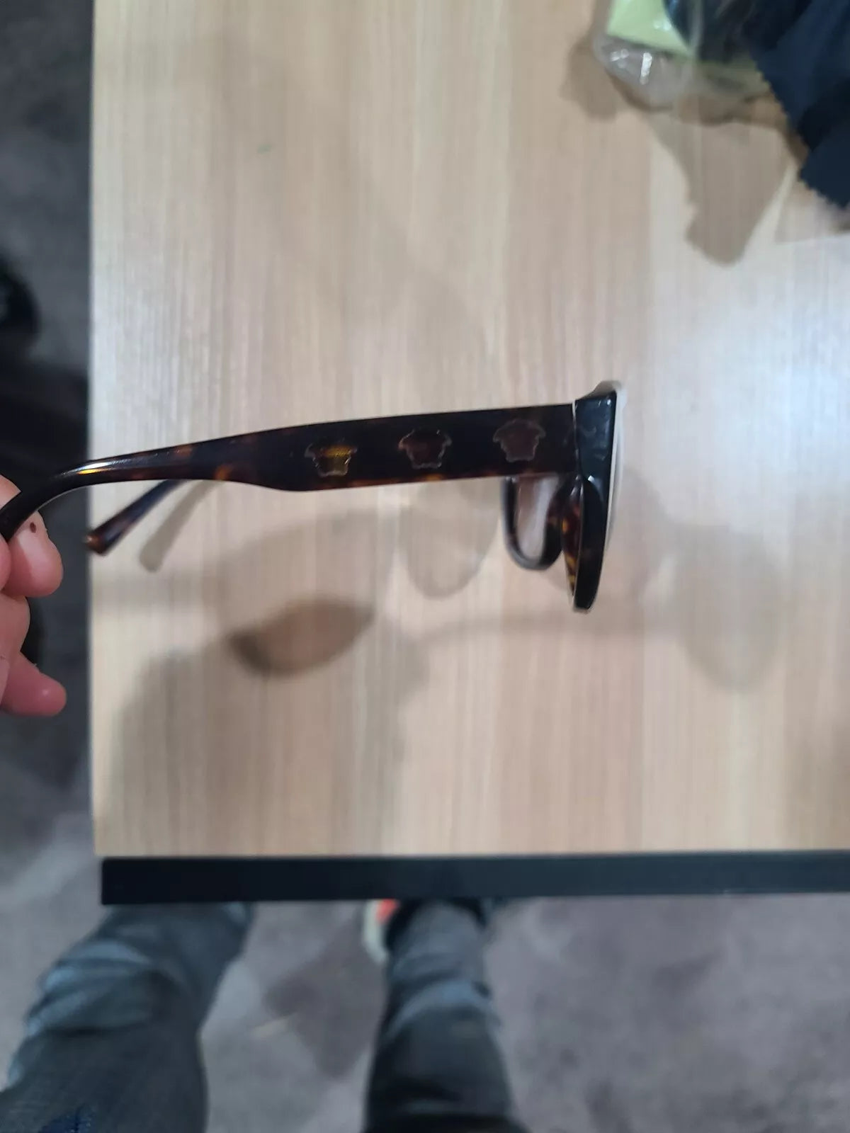Brand New Authentic Versace Sunglasses Mod. 4343 108/13 with defects