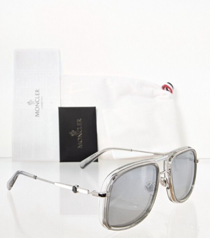 Brand New Authentic Moncler Sunglasses MONCLER ML 0223 20C 56mm KONTOUR Frame