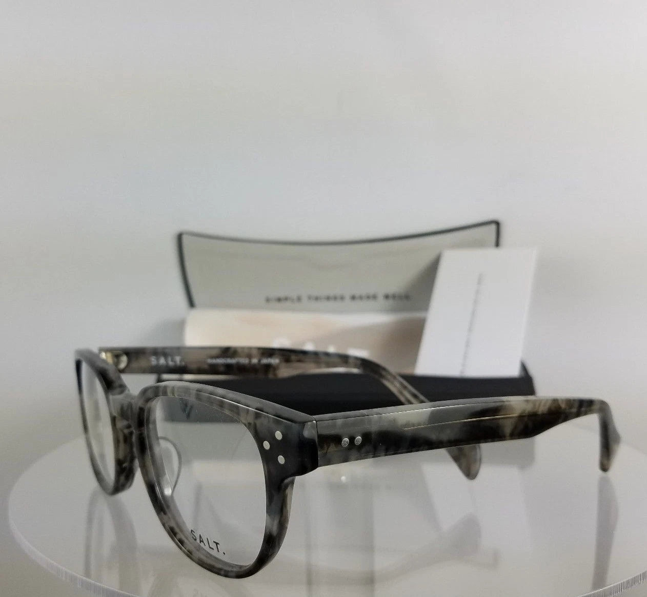 SALT CATE LP Grey Charcoal Eyeglasses