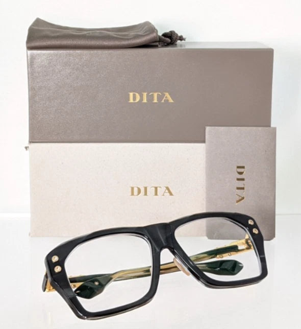 New Authentic Dita Eyeglasses GRAND APX DTX-417-A-01 Ink Swirl 57mm Frame