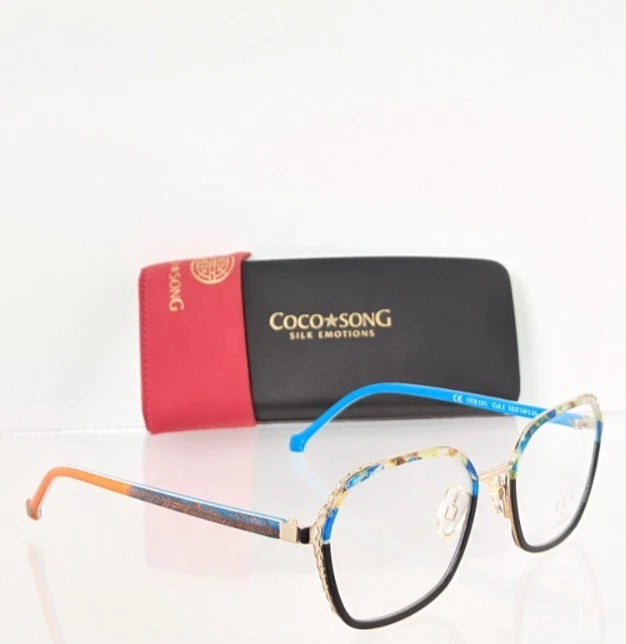 New Authentic CCS by COCO SONG Eyeglasses CCS 131 Col. 1 52mm