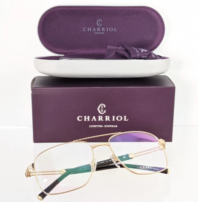 Brand New Authentic Charriol Eyeglasses PC 75089 C01 56mm Frame PC75089