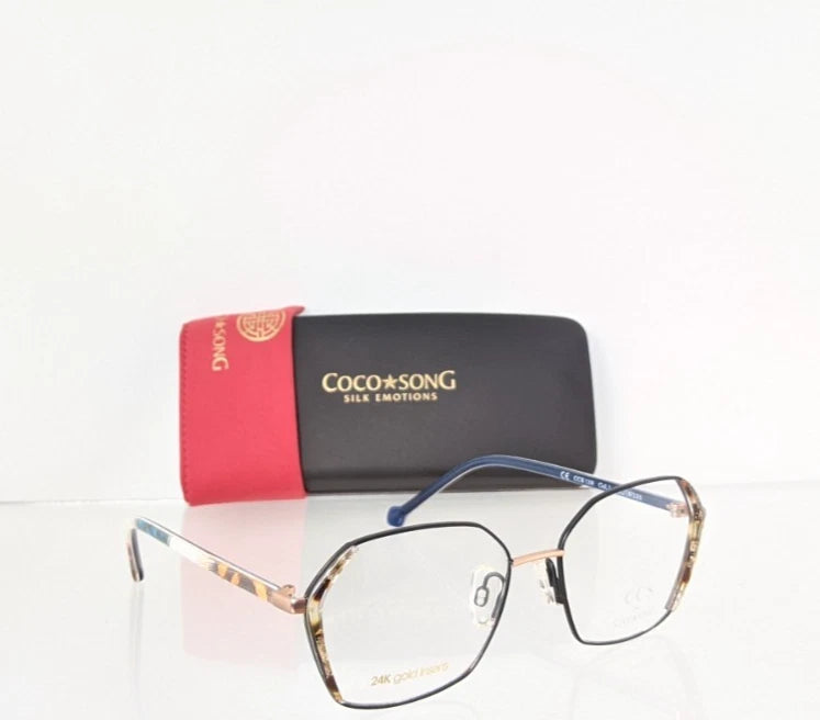New Authentic CCS by COCO SONG Eyeglasses CCS 138 Col. 1 52mm