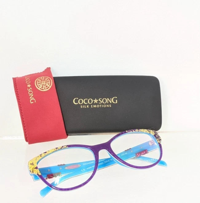 New Authentic COCO SONG Eyeglasses New Romantic Col. 4 54mm CV142