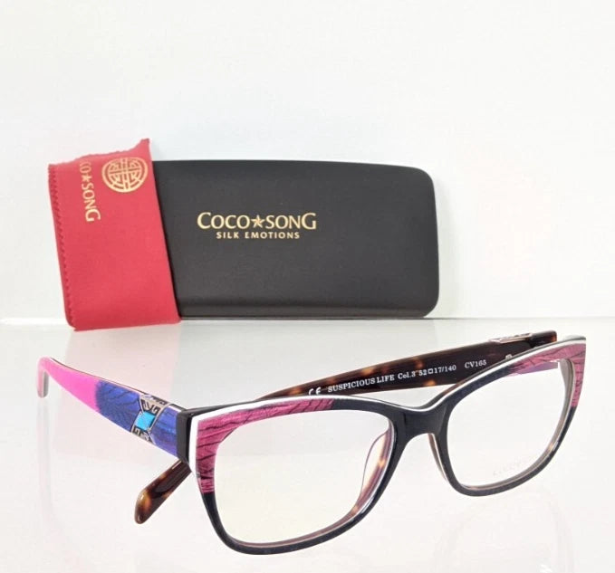 New Authentic COCO SONG Eyeglasses Suspicious Life Col. 3 52mm CV165