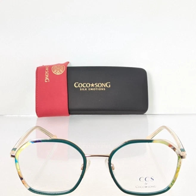 New Authentic CCS by COCO SONG Eyeglasses CCS 169 Col. 3 52mm