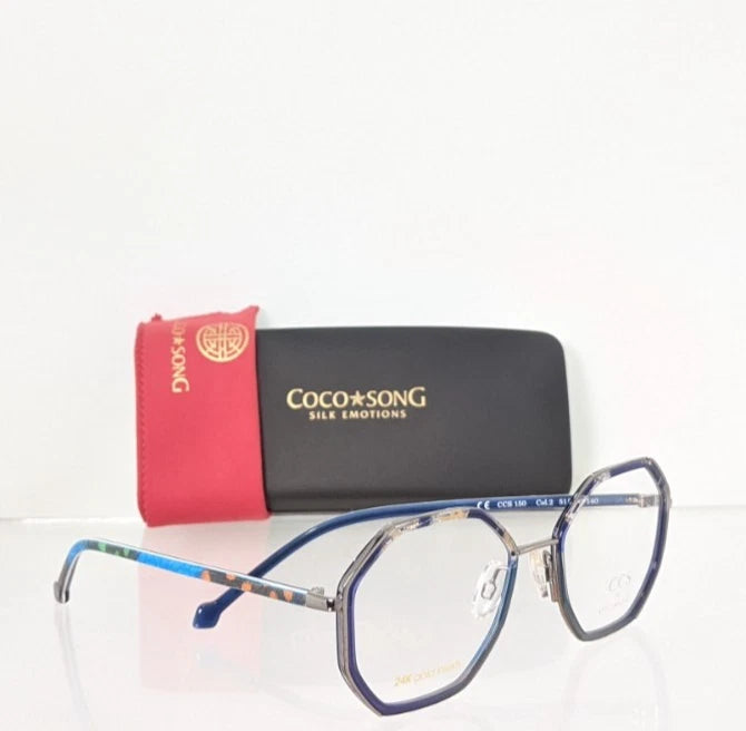 New Authentic CCS by COCO SONG Eyeglasses CCS 150 Col. 2 51mm