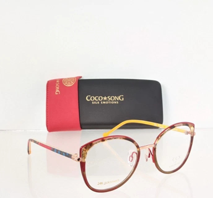 New Authentic CCS by COCO SONG Eyeglasses CCS 171 Col. 1 52mm