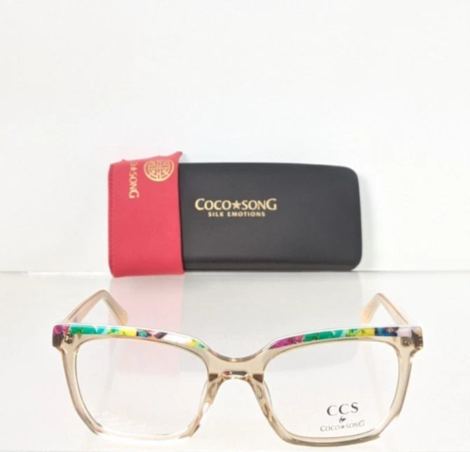 New Authentic CCS by COCO SONG Eyeglasses CCS 113 Col. 1 50mm