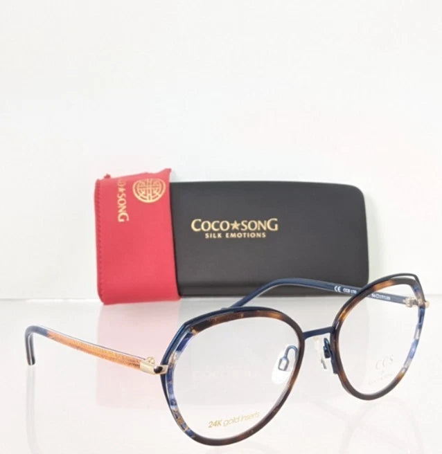 New Authentic CCS by COCO SONG Eyeglasses CCS 170 Col. 3 54m
