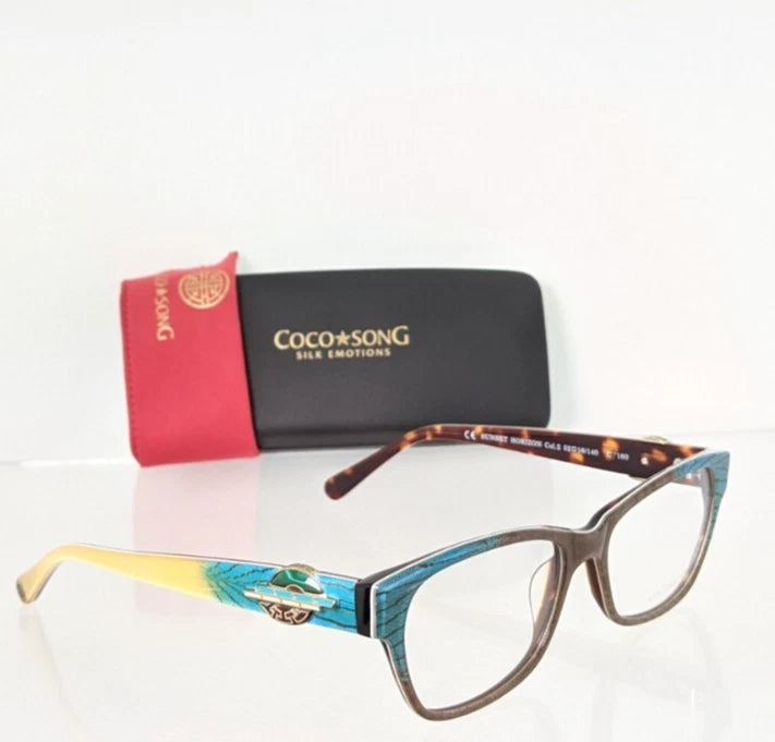 New Authentic COCO SONG Eyeglasses Sunset Horizon Col. 2 53mm CV160