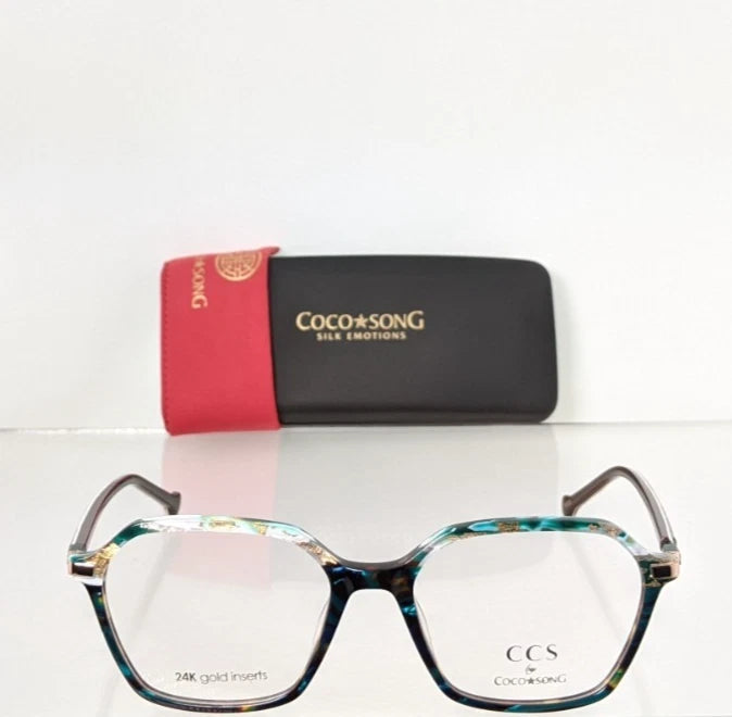 New Authentic CCS by COCO SONG Eyeglasses CCS 180 Col. 1 52mm