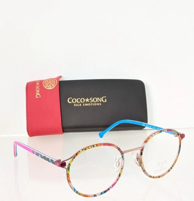 New Authentic CCS by COCO SONG Eyeglasses CCS 132 Col. 4 50mm